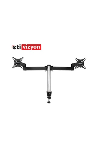 Tarix Dm 02 Masa Üstü Monitör Askı Aparatı İki Kollu 17" 24