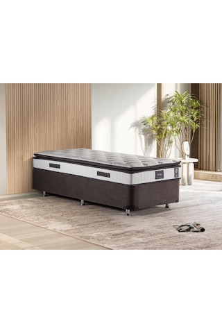 Niron King Yatak Seti 80x180 Tek Kişilik Yatak Baza Başlık Takımı