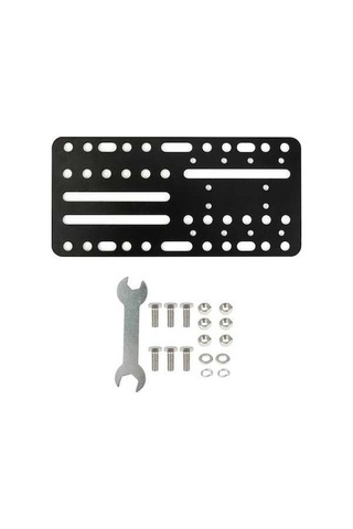 Fortunelane Usb Freni Montaj Braketi - Paslanmaz Çelik Siyah 21.8x10.5cm Siyah