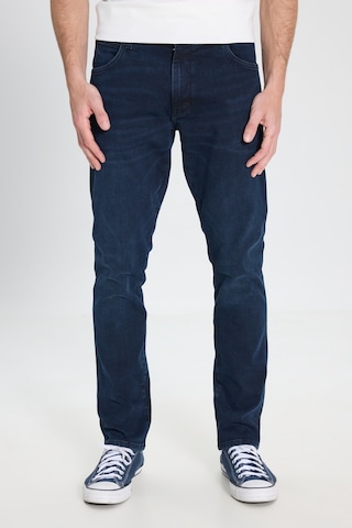 Wrangler Slim Fit Dar Kesim Düşük Bel Normal Paça Larston Lacivert Esnek Jean Denim Pantolon