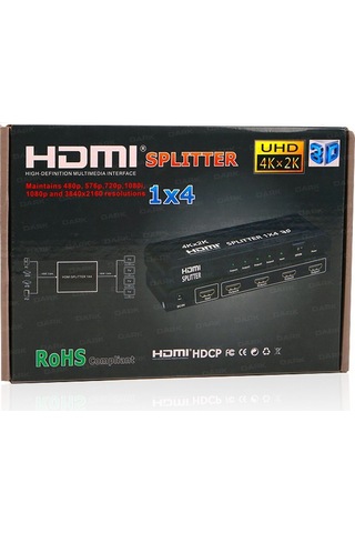 Dark 4Port Dk Hd Sp4X1 1Port Hdmı Giriş 4Port Hdmı Çıkış Hdm