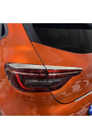 S-Dizayn  Renault Clio 5 Krom Stop Üst Çıtası 4 Prç. 2019 ve Üzeri