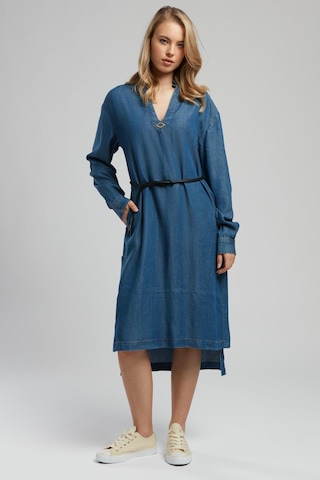 Lee Cooper Amara Kadın Jean Elbise Denim-20196 Denim