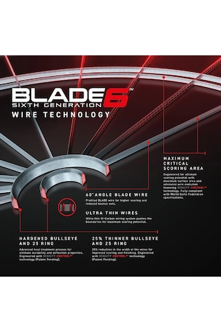 Winmau Blade 6 Dartboard Dart Hedef Tahtası