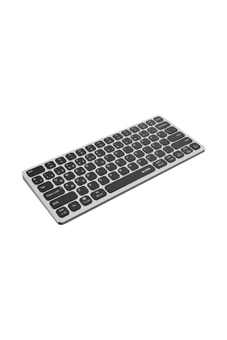 S-link Sw-k801 Siyah Usb 8 İn 1 Usb Q Klavye 2 Usb, Hdmı, Type-c, Aux, Tf Ve Sd Okuyuculu Hub Klavye