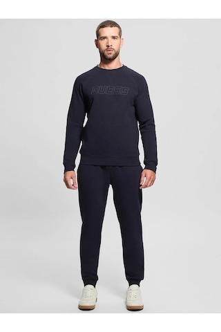 Guess New Aldwin Erkek Sweatshirt Z4yq16k9v31 Lacivert