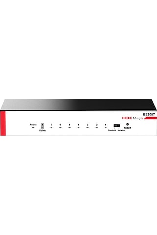 H3c Magic BS208T 8 Port GigaBit 1 Port GigaBit Uplink Metal Kasa Yönetilemez Masaüstü Switch