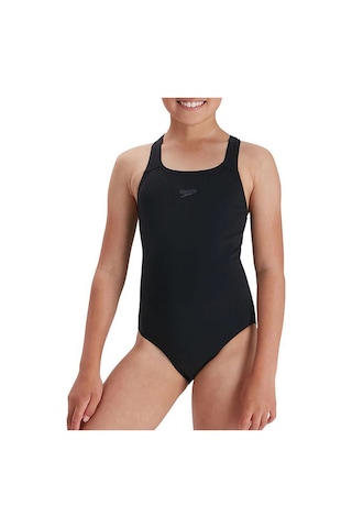 Speedo Eco End Medalist Kız Çocuk Yüzücü Mayosu 8 134570001 Siyah 001
