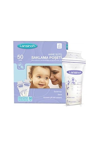 Lansinoh Süt Saklama Poşeti 50' Li 7698798142859
