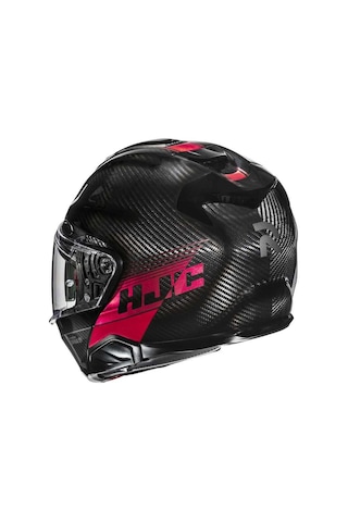 Hjc Rpha91 Kask Carbon Elıg Mc1 Siyah - Kırmızı
