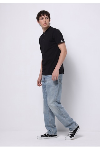 Colin's Colins Regular Fit Yuvarlak Yaka Düz Erkek Siyah Kısa Kol Tişört Cl1077189 Q1.v1 Blk SIYAH