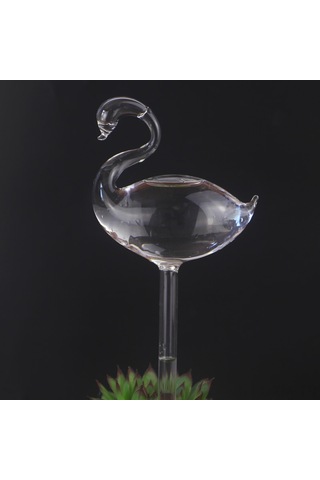 Ximistore9 El Ile Yapımı Cam Kuş Sulama Aleti Otomatik Süzme Fonksiyonuyla Ev Bitkileri İçin Pratik Sulama Aracı