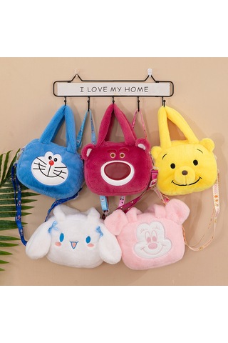 Karikatür Sanrio Peluş Çanta - Winnie The Pooh Çok Renkli