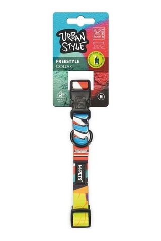 M-pets Urban Style Freestyle Köpek Boyun Tasması M Çok Renkli