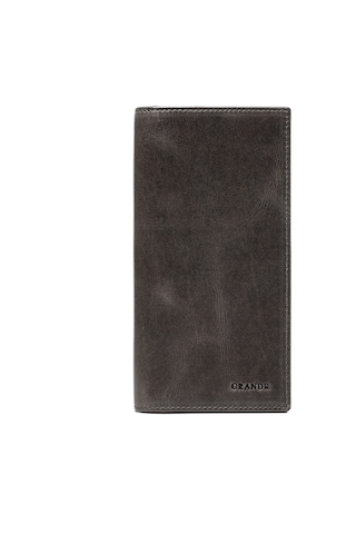 Crazy Gri Cüzdan & Kartlık Unisex 1764 Grande Deri Cüzdan Kartlık
