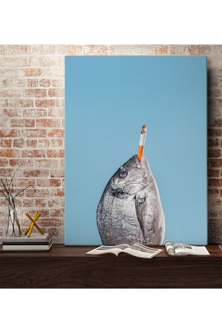 Bk Gift Fantastic Tasarımlı Kanvas Tablo-37 70x100cm Ev Dekorasyonu, Ev Hediyesi Bitmeyencom29971 Bk Gift
