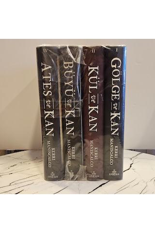 Gölge Ve Kan- Kül Ve Kan- Büyü Ve Kan- Ateş Ve Kan 4 Kitap