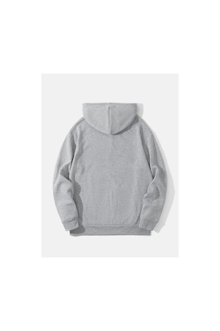 Altamira Unisex New Moment Baskılı Oversize Kapşonlu Sweatshirt 001