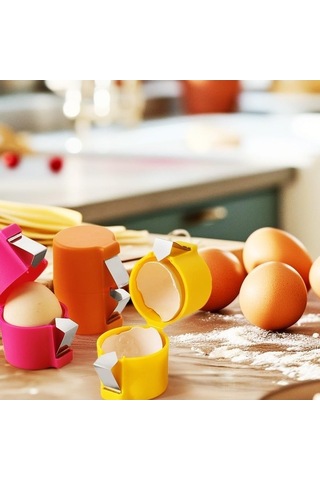 Çiğ Yumurta Ayırıcı Ve Kırıcı, 3'lü Kabuk Açacağı, Haşlanmış Yumurta Soyma Aleti Diğer