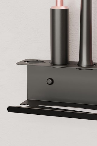 Zift Unique Dyson Airwrap-multistyler Uyumlu Aksesuar Standı Paslanmaz Çelik,vida&bant Çift Montaj Seçeneği Raf Diğer