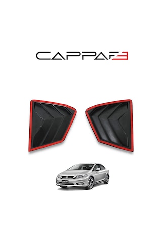 Honda Civic 2012-2015 Yıl Aralığı Uyumlu Kelebek Cam Aksesuarı