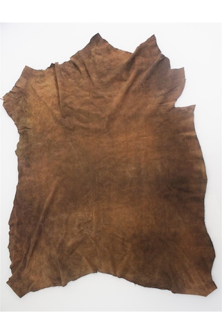 Hakiki Kuzu Derisi 58-60 Desi 75x75 85x65 Cm Giysilik Çantalık Yumuşak Kahverengi Deri