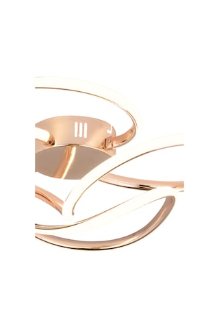 Pl 08 4 Model Gold 3 Renkli Salon Ve Oturma Odası İçin İdeal Alüminyum Avize, 50x25 Gold