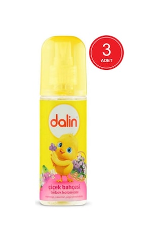 Dalin Çicek Bahçesi Bebek Kolonyası 3 X 150 Ml