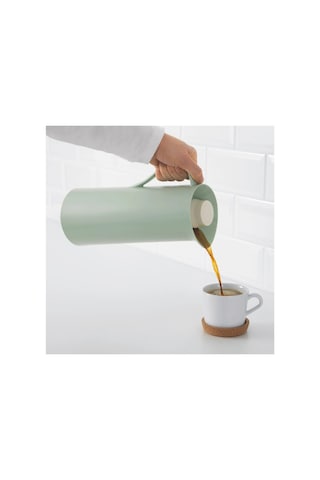 Ikea Behövd Termos 1 L Yeşil - Bej Bej - Yeşil