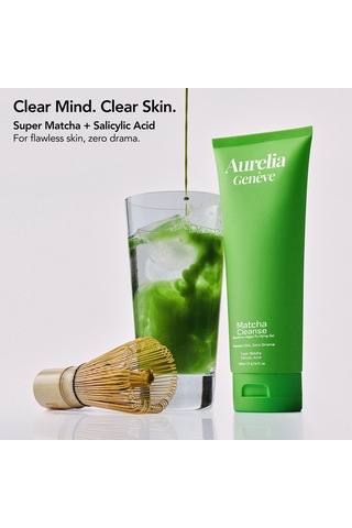 Matcha Cleanse Glowgreen Vegan Purifying Arındırıcı Vegan Yüz Temizleme Jeli 200 ML