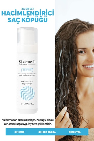 Sisteme 11 Hacimlendirici Köpük 200 Ml