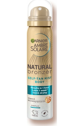 Garnier Ambre Solaire Natural Bronzer Güneşsiz Bronzlaştırıcı Sprey 150ml