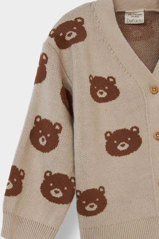 Defacto Erkek Bebek Ayıcık Desenli Düğmeli Hırka F2378a525wnbn300 Kahve