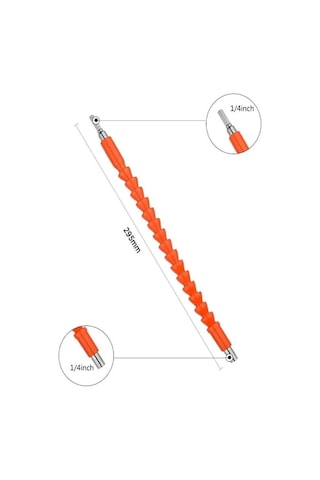 Matkap Ucuna Takılan Bükülebilir Esnek Flex Spiral Uç