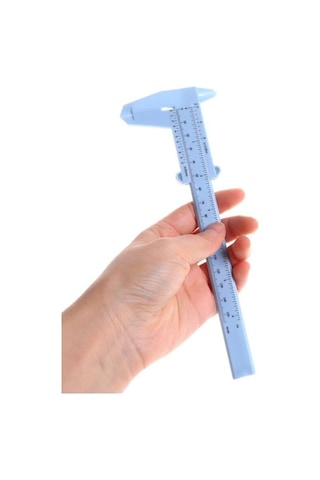 Hassas Mekanik Plastik Kumpas Inc Mm Ölçüm Kalınlık Derinlik Çap Ölçer Paslanmaz 150mm Beyaz