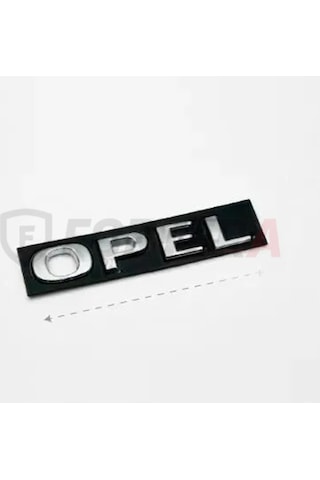 Bagaj Yazısı Yeni Model Opel