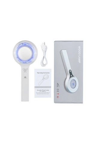 Wood Işığı Dermatolog Güzellik Merkezi Veteriner Uv Cilt Analiz Cihazı