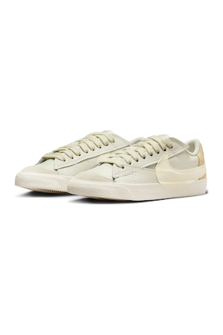 Nike Blazer Low '77 Jumbo Womens Leather Sneaker Hakiki Deri Günlük Spor Ayakkabı Krem Bej