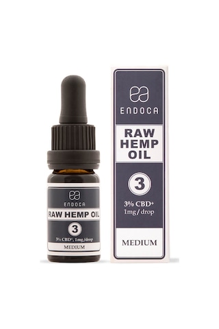 Endoca Medium CBD %3 Raw C.b.d. Yağı Cbd Yağ 10 ML