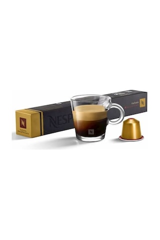Nespresso Volluto Decaffeinato Kafeinsiz Kapsül Kahve Tatlı veHafif (4) 10'lu