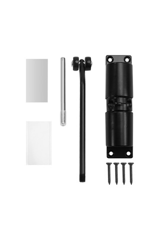 Otomatik Kapı Kapatıcı Ayarlanabilir Ağır Hizmet Tipi Yaylı Kapı Siyah