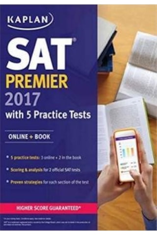Kaplan Sat Premier 2017 With 5 Practice Tests