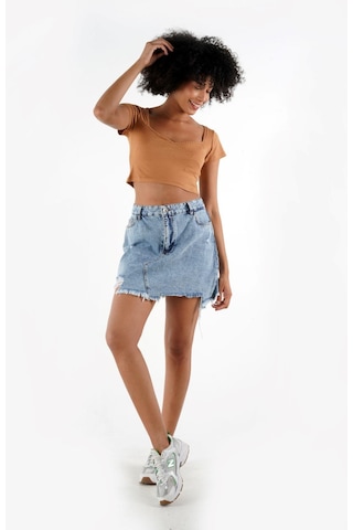 Alexander Gardi Alexandergardı Queen Anne Yaka Crop Bluz B24-00217 001