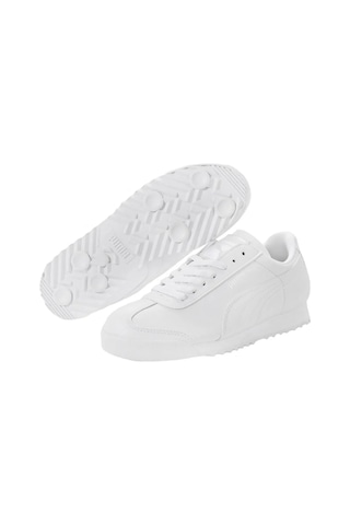 Puma Roma Basic Jr Kadın Beyaz Spor Ayakkabı 35425914 Siyah