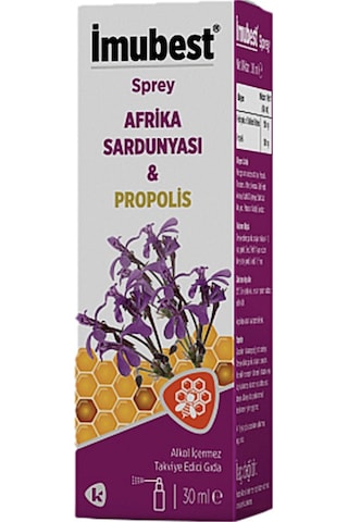 Imubest Propolis Afrika Sardunyası Sprey