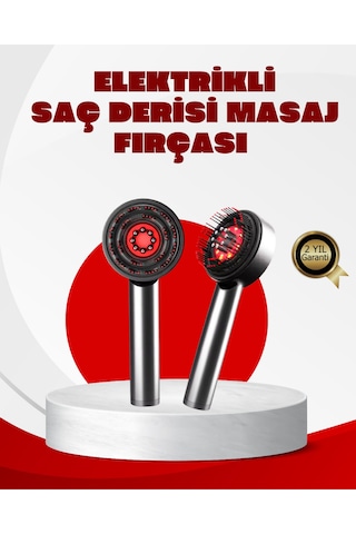 Esansiyel Hazneli Led Saç Bakım Masaj Tarağı