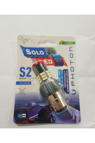 Photon Solo S2 Led 12v Blıster Ambalaj Boshc Tipi
