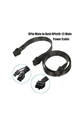 8 Pin 6+2 2 Güç Kaynaği Çoklayici Uzatici 4292P Ekran Karti Pci