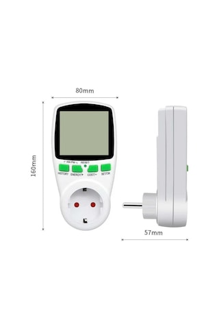 S-line Dt-wt1 Priz Tipi Wattmetre