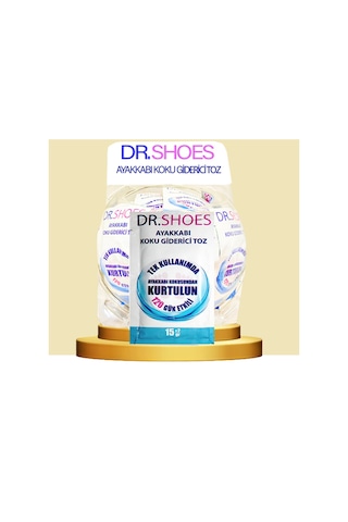 Dr. Shoes 120 Gün Etkili  Ayakkabı Koku Giderici Toz 15 G 10 Adet